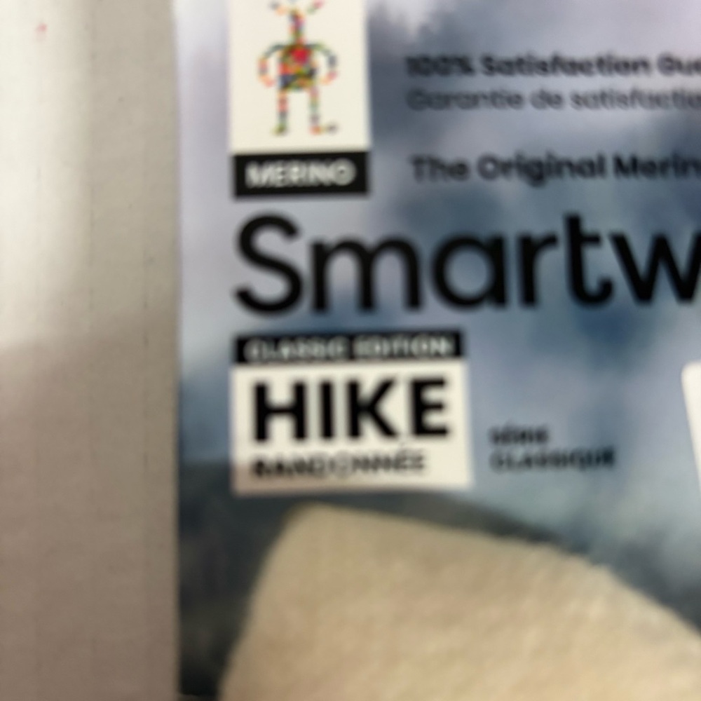 Smartwool Merino Wool Socks - Cream size medium - Picture 5 of 5